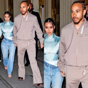 Kim Kardashian e Lewis Hamilton aumentam rumores de romance sério