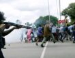 Polícia dispersa estrangeiros em protesto na África do Sul