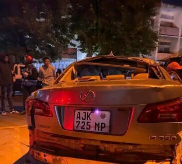 Acidente na Avenida Angola