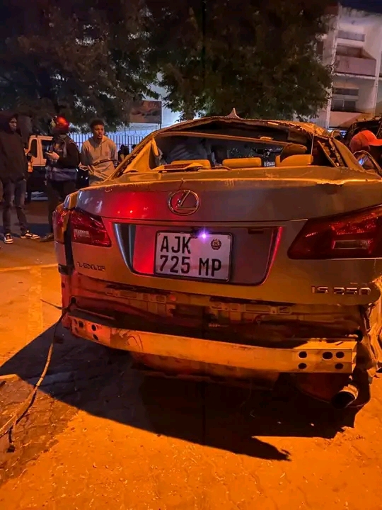 Acidente na Avenida Angola