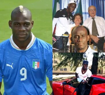 Balotelli rejeitou os pais biológicos