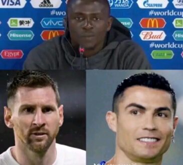 Mané escolhe Messi como GOAT