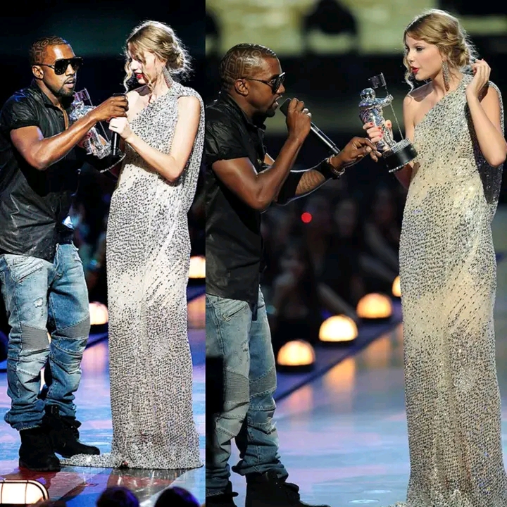 Kanye interrompeu Taylor Swift