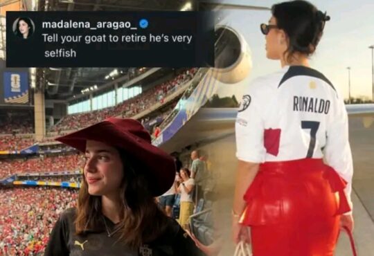 Georgina cai em fake news