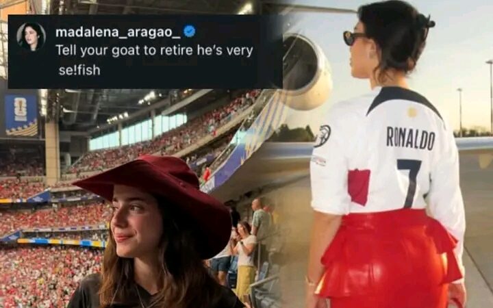 Georgina cai em fake news