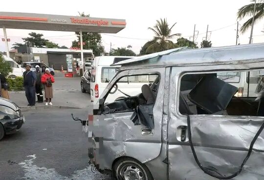Acidente deixa feridos em Maputo