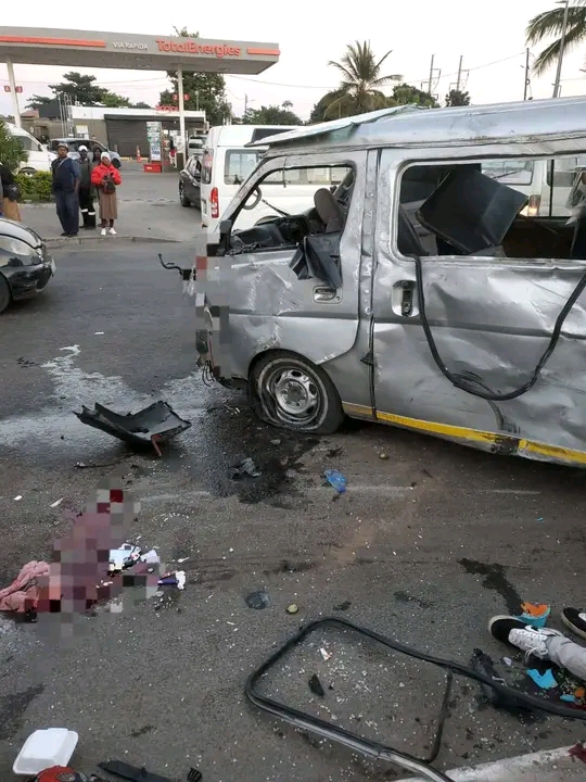 Acidente deixa feridos em Maputo